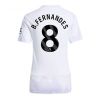 Manchester United Bruno Fernandes #8 Vonkajší Ženy futbalový dres 2025-26 Krátky Rukáv